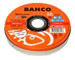 Modificar imagenes de Discos abrasivos de corte de alto rendimiento para uso general, Inox y metal Bahco