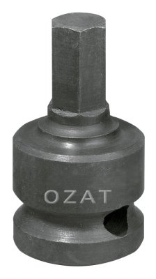 Imagen Vasos de impacto 1/2” de punta hexagonal de una pieza 6mm Ozat