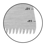 Hoja de sierra de precision dentado japones para madera 65mm (5uni)Starlock OMF229 CMT