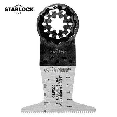 Hoja de sierra de precision dentado japones para madera 65mm (5uni)Starlock OMF229 CMT