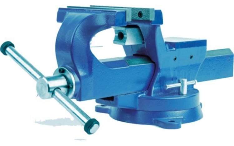 Tornillo de banco BLUE PRO 125 - 125 mm Metalworks