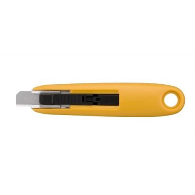 Cúter de seguridad compacto c/retracción de cuchilla semi automática 12.5mm SK-7 Olfa